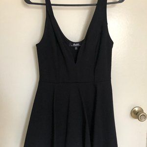 Lulu Black Romper Dress